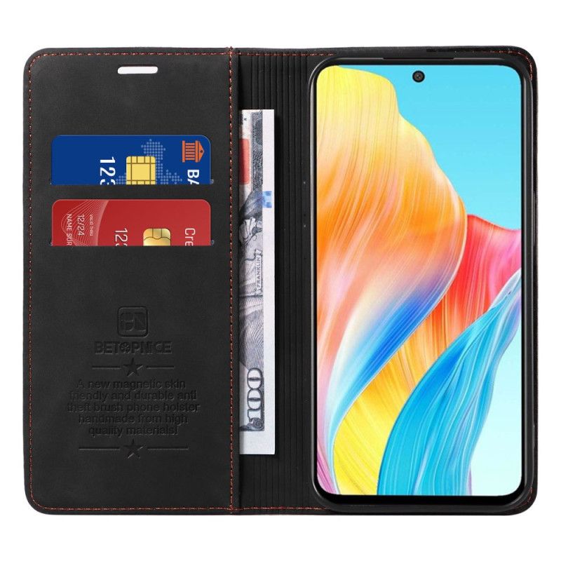 Flip Cover Oppo A98 5g Betopnice Rfid-blokering