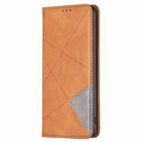 Flip Cover Oppo A98 5g Geometrisk Mønster