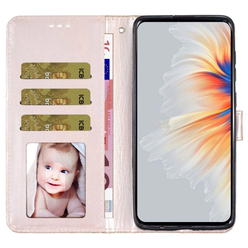 Flip Cover Oppo A98 5g Strappy Pailletter