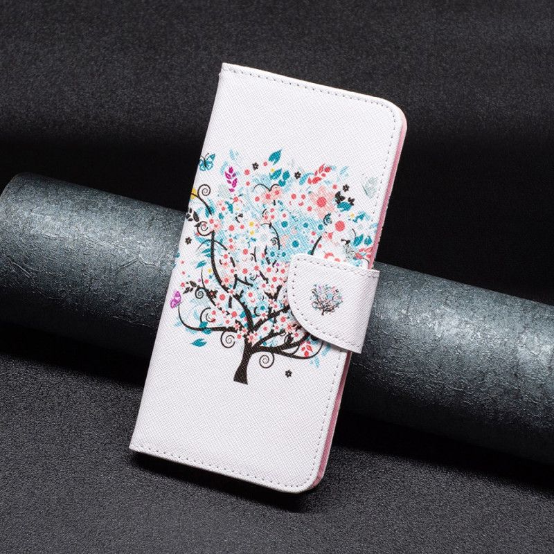 Flip Cover Til Oppo A98 5g Blomstret Træ