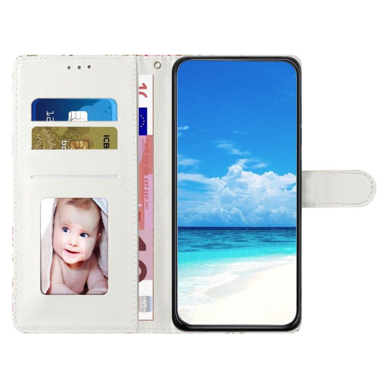 Flip Cover Til Oppo A98 5g K7 Til Lanyard