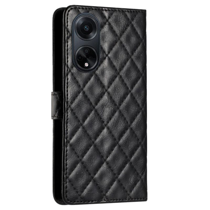 Flip Cover Til Oppo A98 5g Quiltet