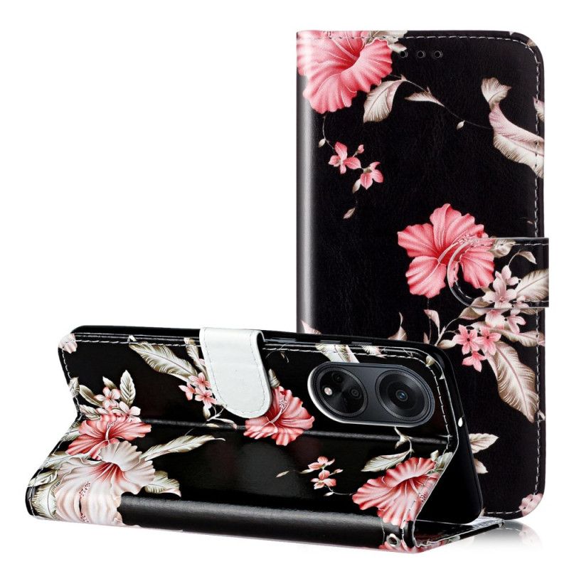 Flip Cover Til Oppo A98 5g Rhododendron