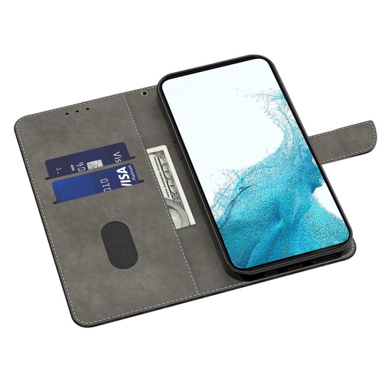 Læder Cover Oppo A98 5g Telefon Etui Lotus