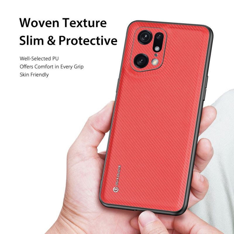 Cover Oppo Find X5 Pro Dux Ducis Fino-serien