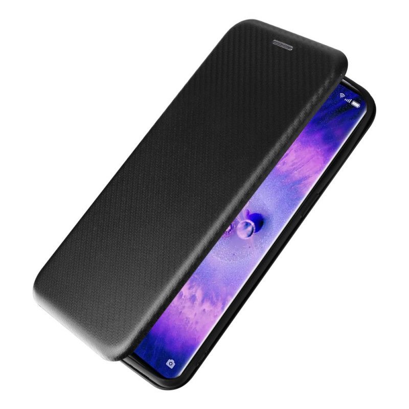 Cover Oppo Find X5 Pro Flip Cover Kulfibertekstur