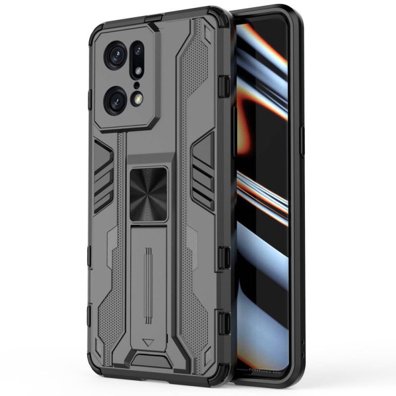 Cover Oppo Find X5 Pro Lodret Og Vandret Aftageligt Beslag