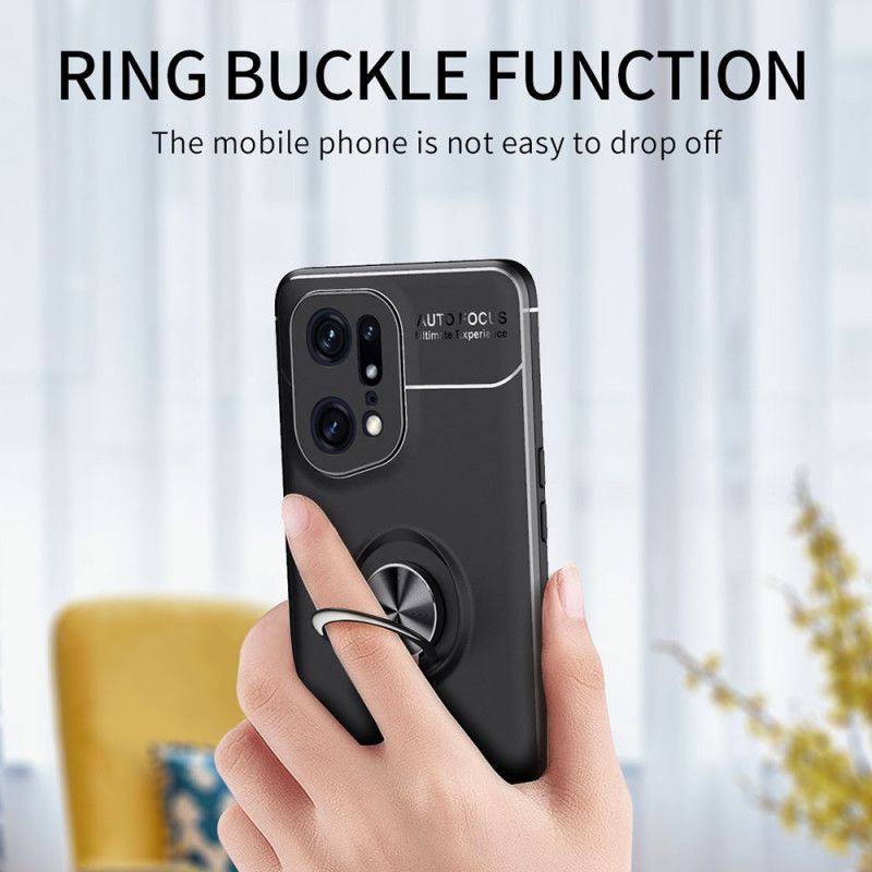 Cover Oppo Find X5 Pro Roterende Ring