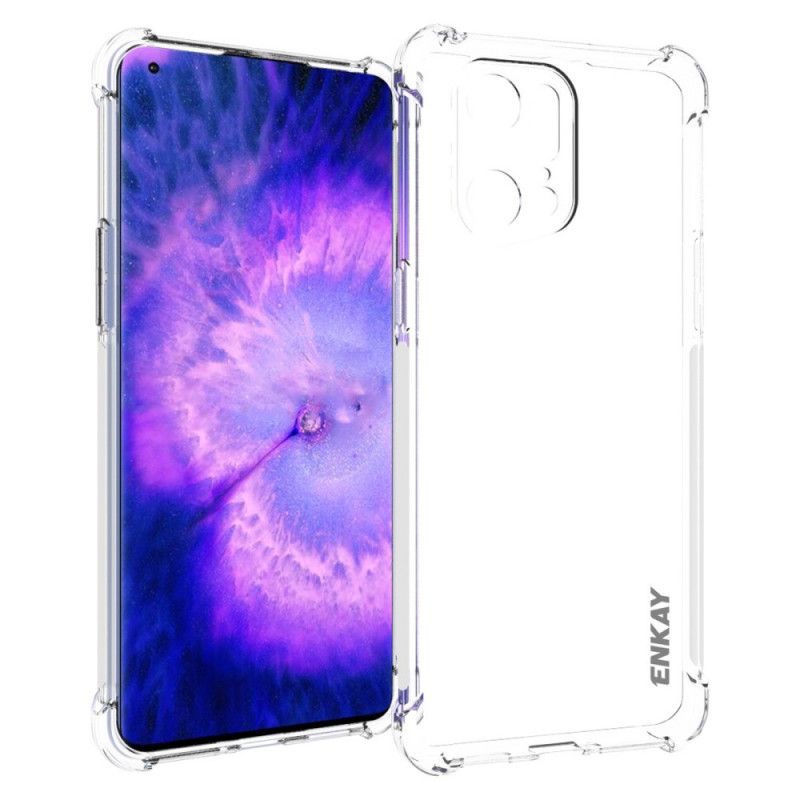 Cover Oppo Find X5 Pro Transparent Enkay