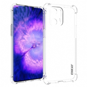 Cover Oppo Find X5 Pro Transparent Enkay