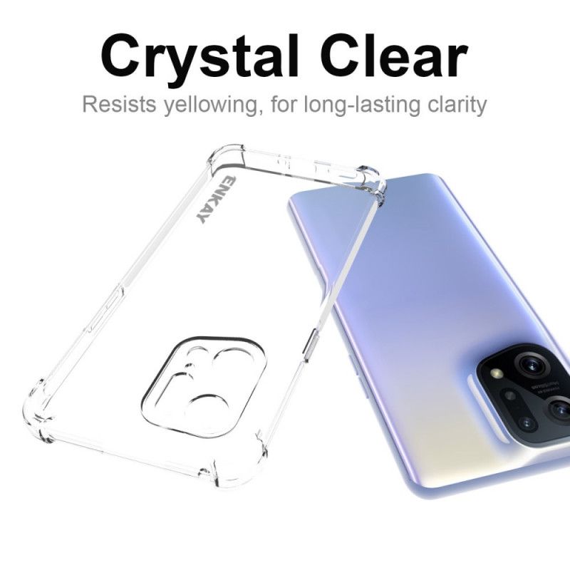 Cover Oppo Find X5 Pro Transparent Enkay