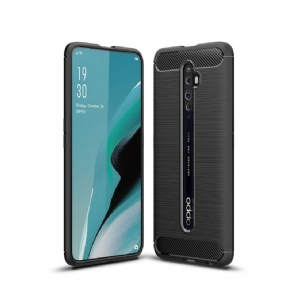 Cover Oppo Reno 2Z Børstet Kulfiber