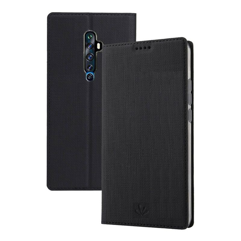 Cover Oppo Reno 2Z Flip Cover Tekstureret