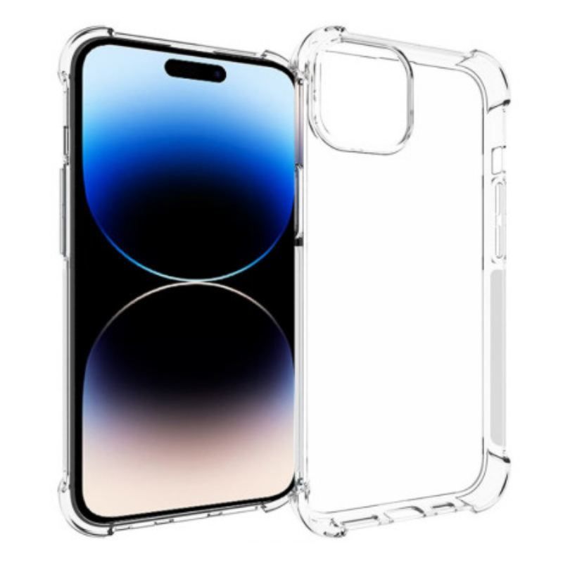 Cover iPhone 15 Gennemsigtige Forstærkede Hjørner