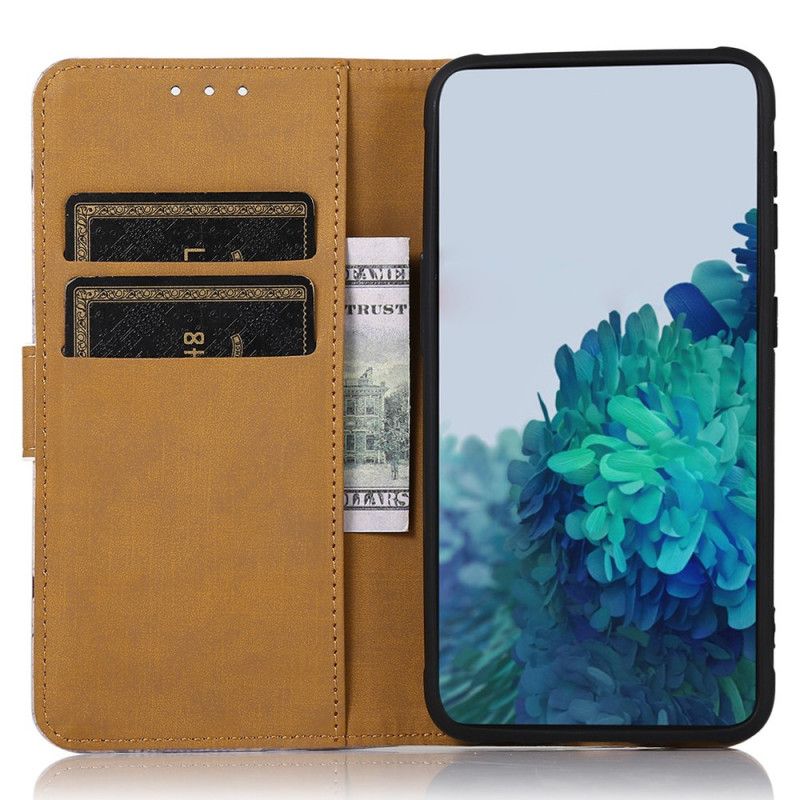 Læder Cover Samsung Galaxy A03 Hærd Tiger