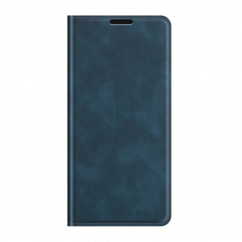 Cover Motorola Edge 20 Lite Flip Cover Skin-touch