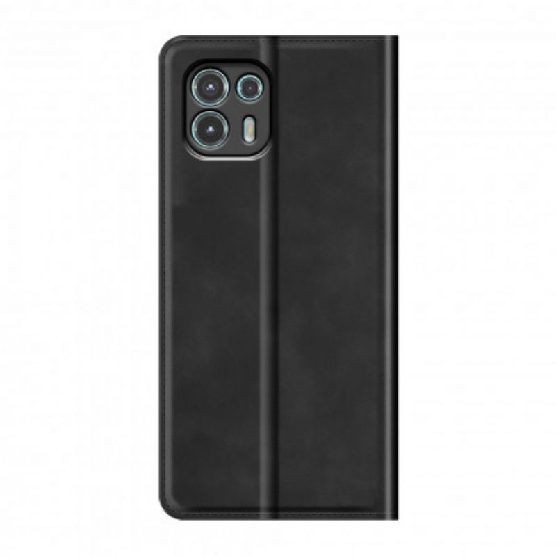 Cover Motorola Edge 20 Lite Flip Cover Skin-touch