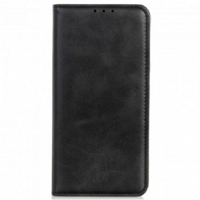 Cover Motorola Edge 20 Lite Flip Cover Split Læder Design