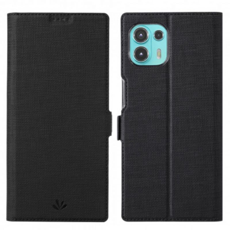 Cover Motorola Edge 20 Lite Flip Cover Tekstureret Vili