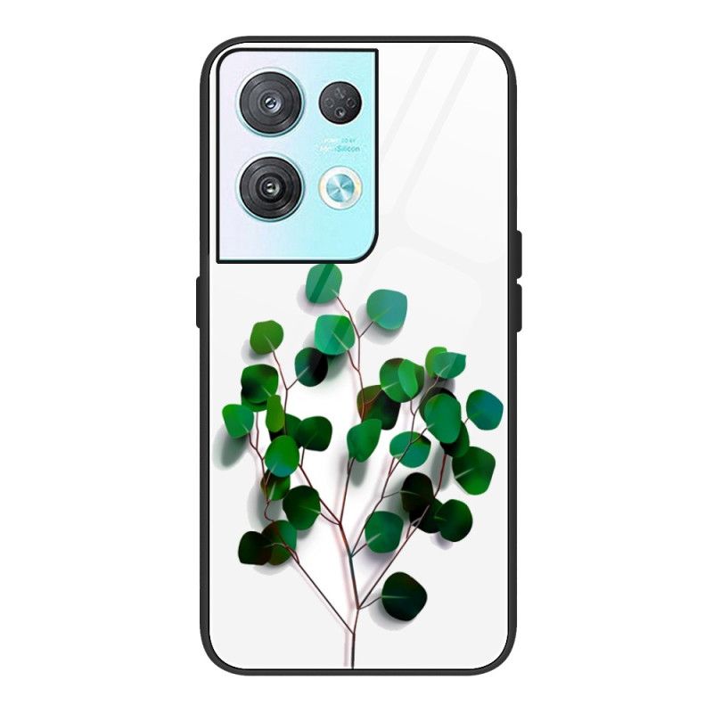 Cover Oppo Reno 8 Hærdet Vegetabilsk Glas