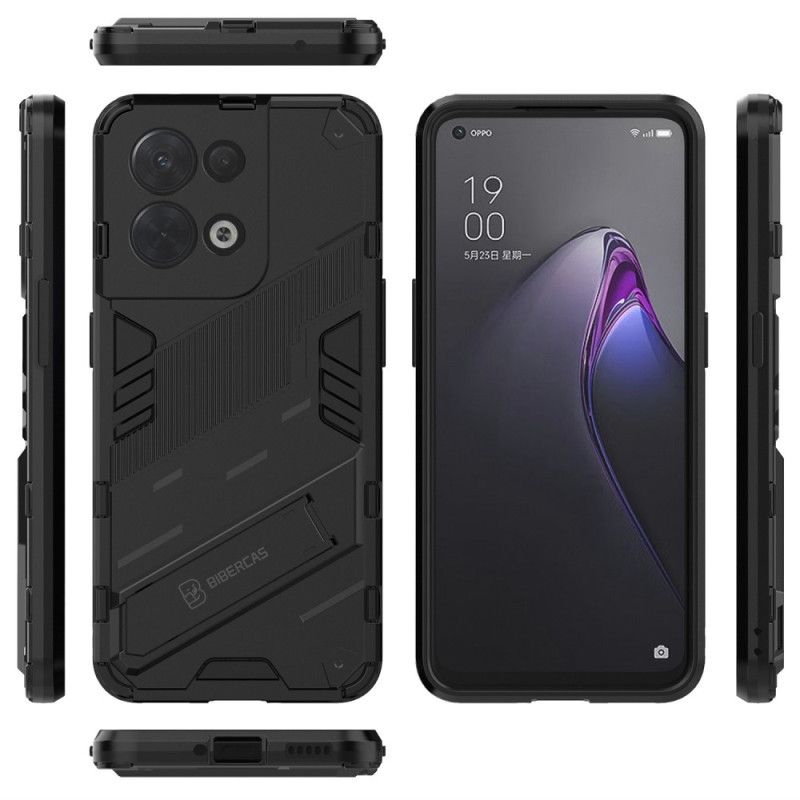 Cover Oppo Reno 8 Håndfrit To-positions Aftageligt Stativ