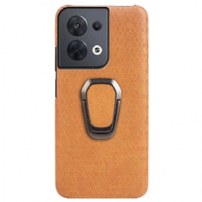 Cover Oppo Reno 8 Honeycomb Med Ring-støtte