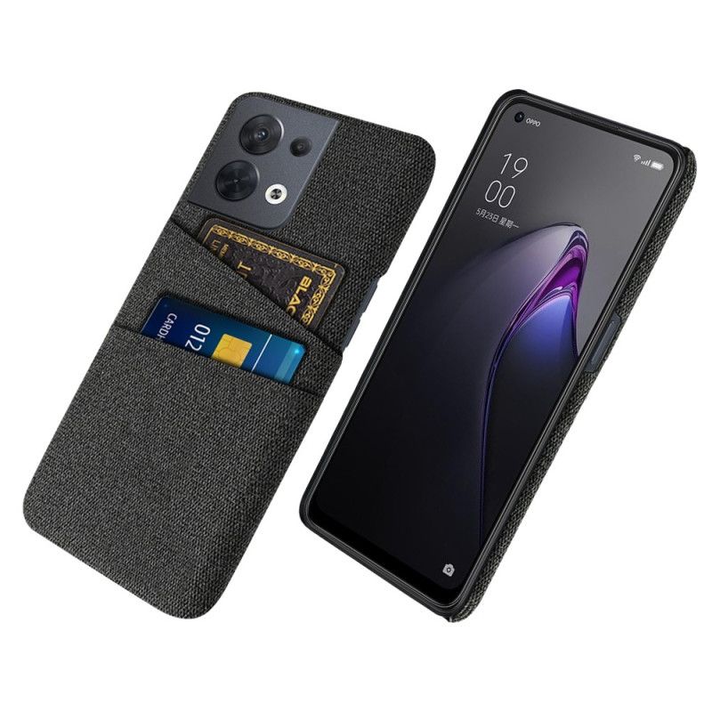 Cover Oppo Reno 8 Kortholder Klud