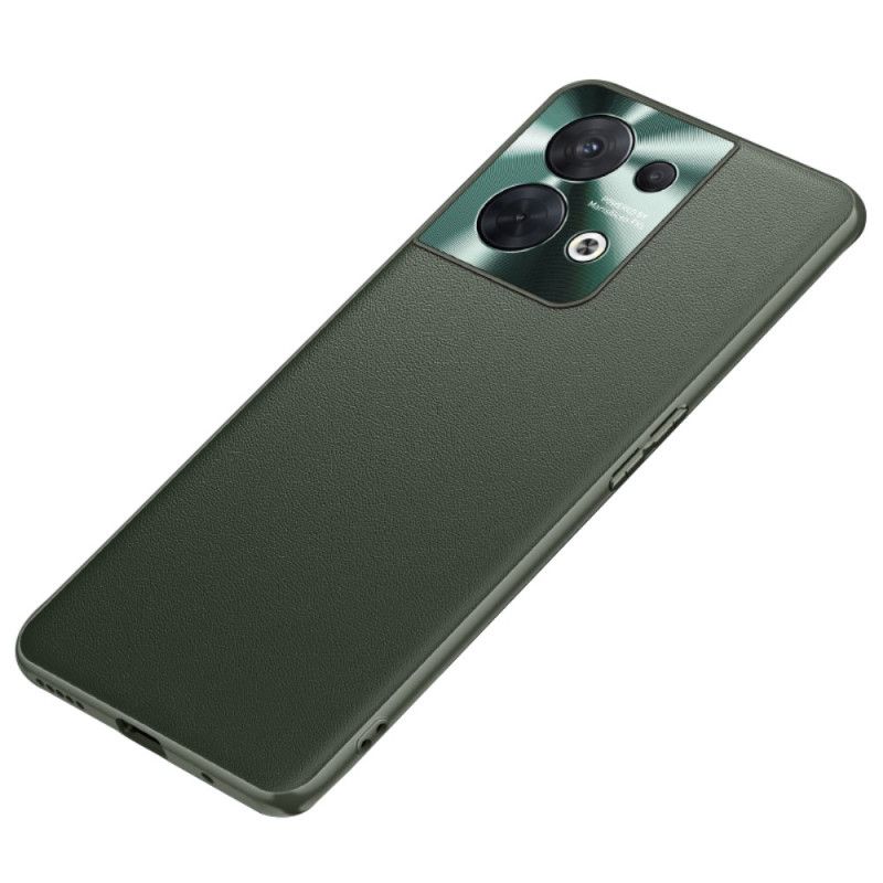 Cover Oppo Reno 8 Premium Imiteret Læder