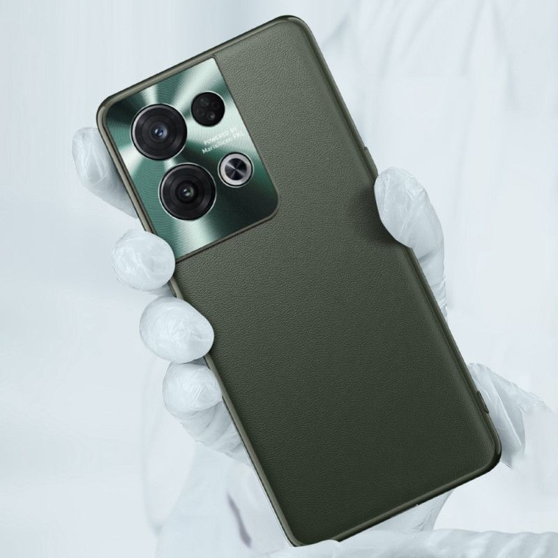 Cover Oppo Reno 8 Premium Imiteret Læder