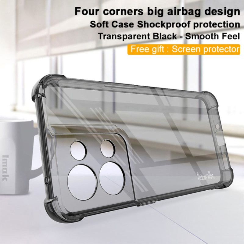 Cover Oppo Reno 8 Transparente Airbags Imak