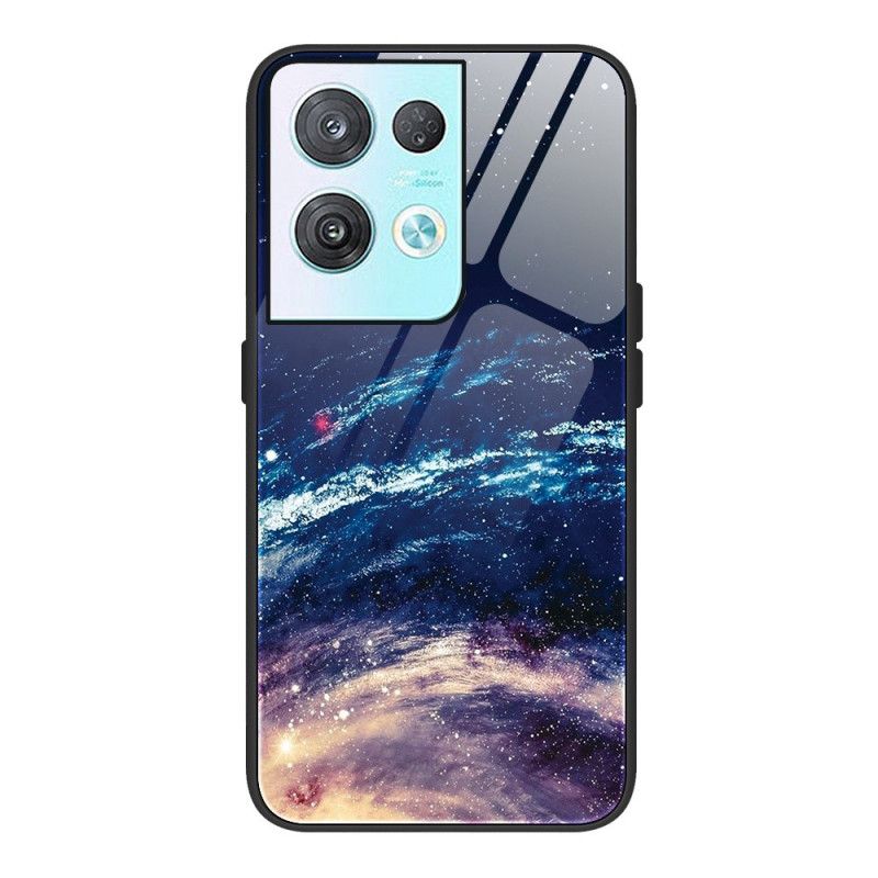 Mobilcover Oppo Reno 8 Rumhærdet Glas