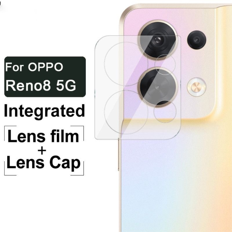 Oppo Reno 8 Beskyttelseslinse Af Hærdet Glas