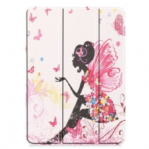 Cover iPad Air (2022) (2020) / Pro 11" Floral Fairy Faux Læder