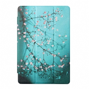 Cover iPad Air (2022) (2020) / Pro 11" Floral Imiteret Læder