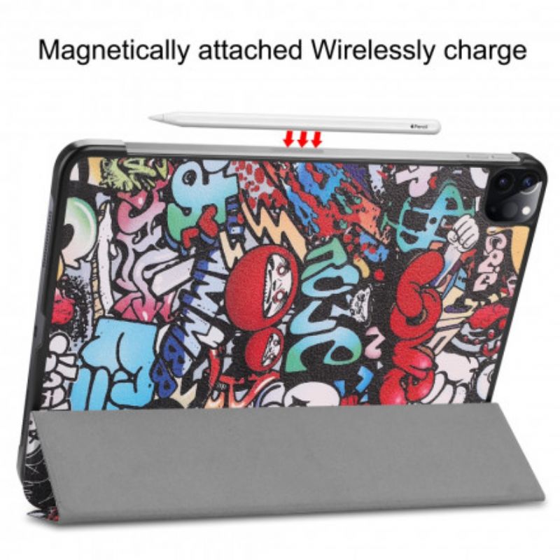 Cover iPad Air (2022) (2020) / Pro 11" Graffiti Penholder