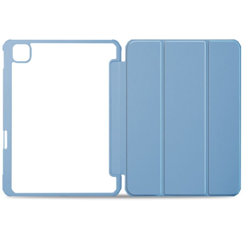 Cover iPad Air (2022) (2020) / Pro 11" Hybrid Clear Back Pen Holder