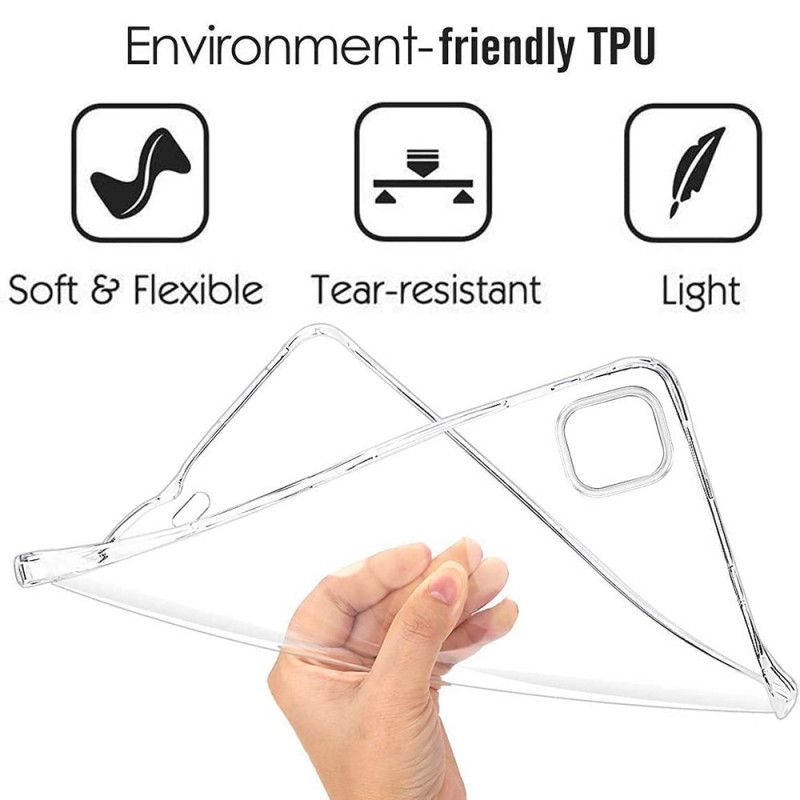 Cover iPad Air (2022) (2020) / Pro 11" Transparent Fleksibel