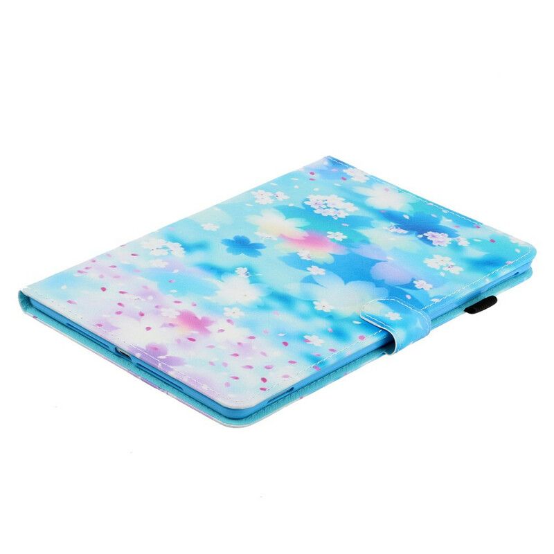 Flip Cover iPad Air (2022) (2020) / Pro 11" Akvarelblomster