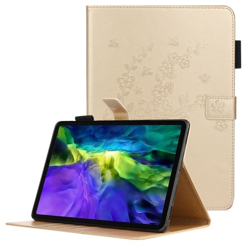 Flip Cover iPad Air (2022) (2020) / Pro 11" Blomster