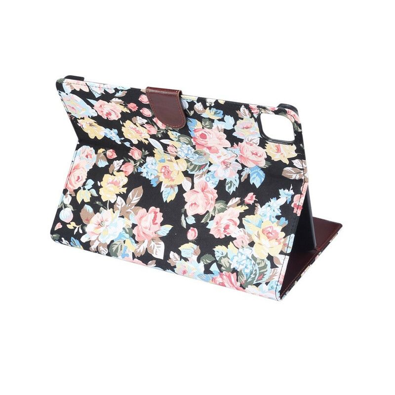 Flip Cover iPad Air (2022) (2020) / Pro 11" Blomstermønster