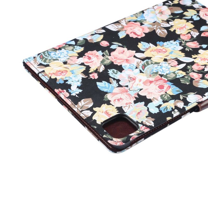 Flip Cover iPad Air (2022) (2020) / Pro 11" Blomstermønster