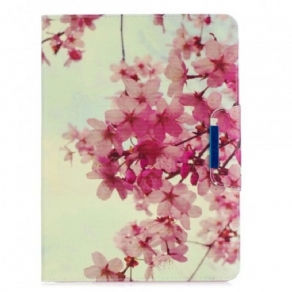 Flip Cover iPad Air (2022) (2020) / Pro 11" Blomstrende Blomster