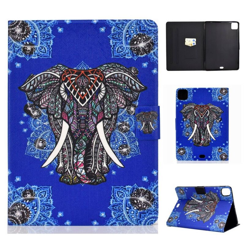 Flip Cover iPad Air (2022) (2020) / Pro 11" Elefant Mandala