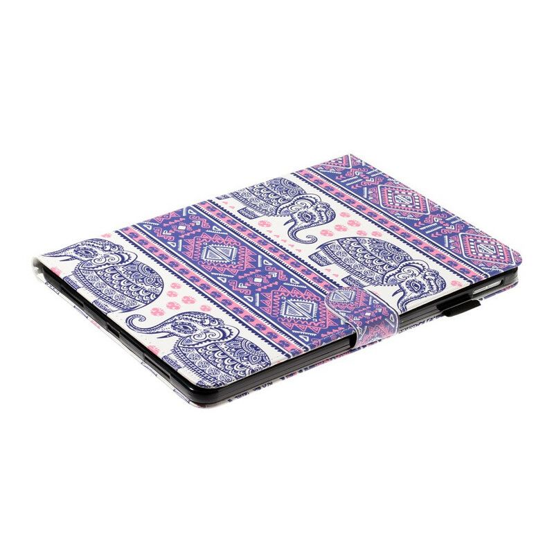 Flip Cover iPad Air (2022) (2020) / Pro 11" Elefant Mandala Mønster