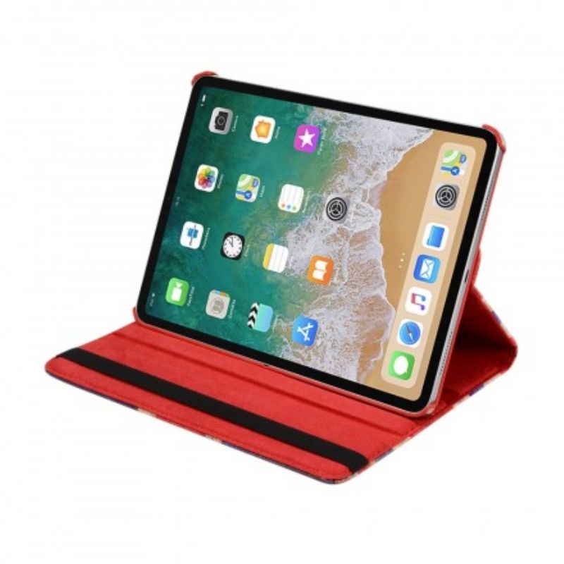 Flip Cover iPad Air (2022) (2020) / Pro 11" Engelsk Flag Roterer