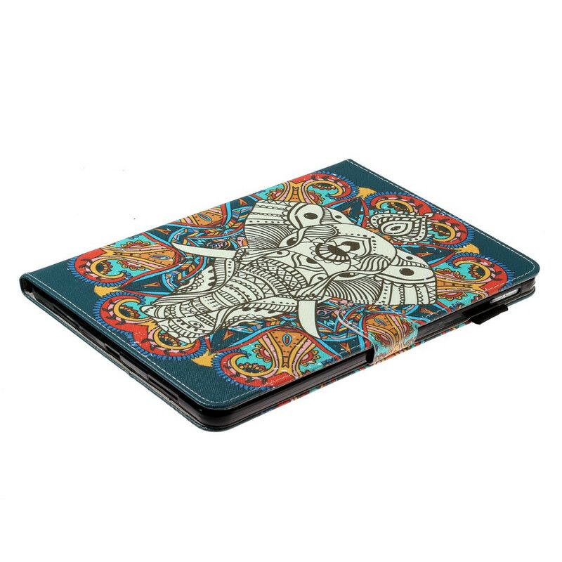 Flip Cover iPad Air (2022) (2020) / Pro 11" Flerfarvet Elefant