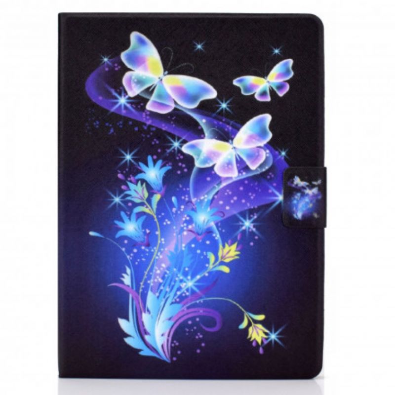 Flip Cover iPad Air (2022) (2020) / Pro 11" Magiske Sommerfugle