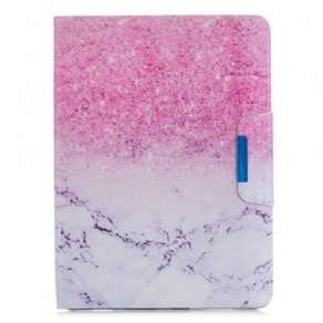 Flip Cover iPad Air (2022) (2020) / Pro 11" Marmor Og Glitter Design