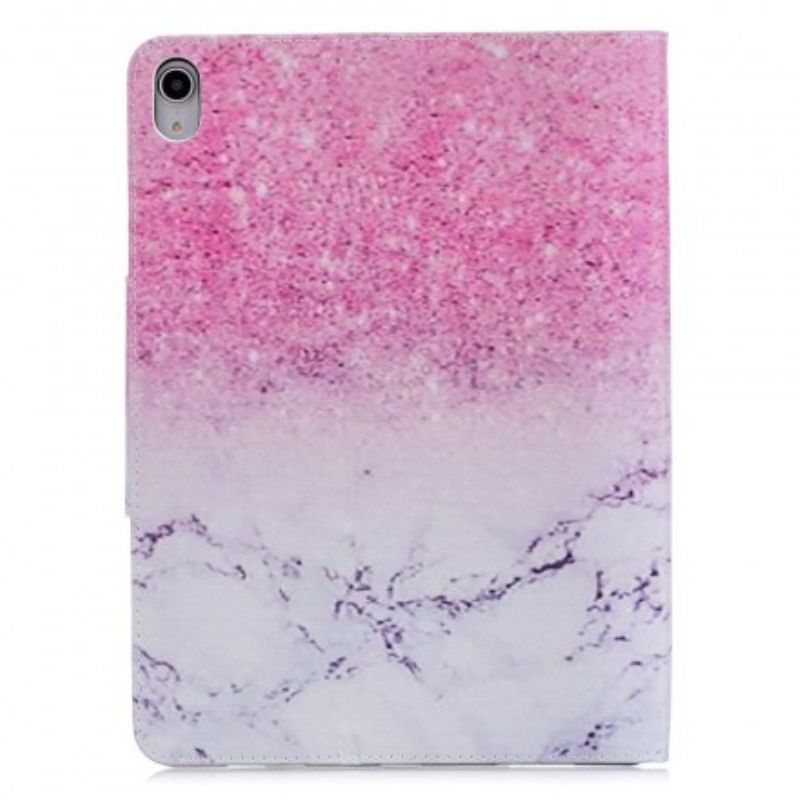 Flip Cover iPad Air (2022) (2020) / Pro 11" Marmor Og Glitter Design