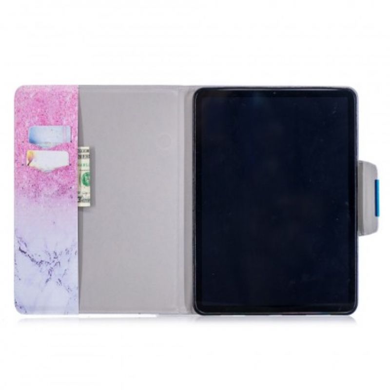 Flip Cover iPad Air (2022) (2020) / Pro 11" Marmor Og Glitter Design